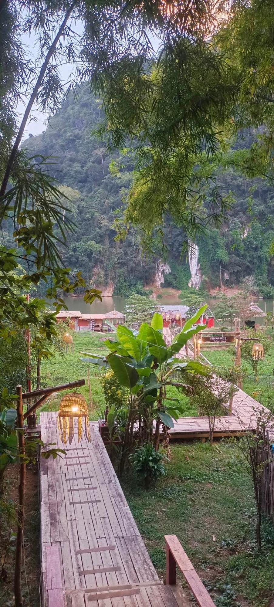 Ou River House Nongkhiaw Екстериор снимка